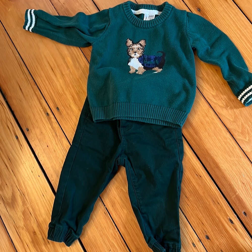 Janie and Jack Boys Holiday Outfit